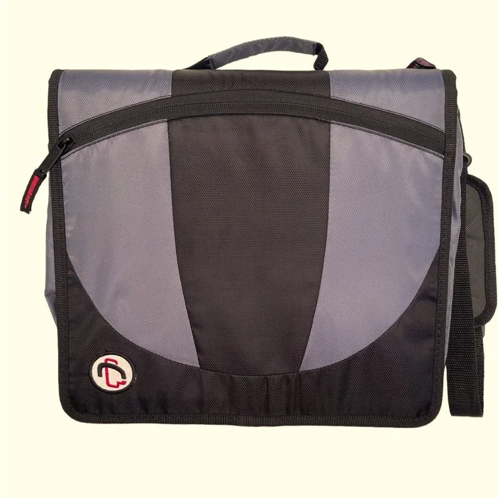 Case it file binder with shoulder straps for home office